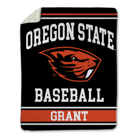 Oregon State - NCAA Baseball : Dyson Grant - Blanket-0