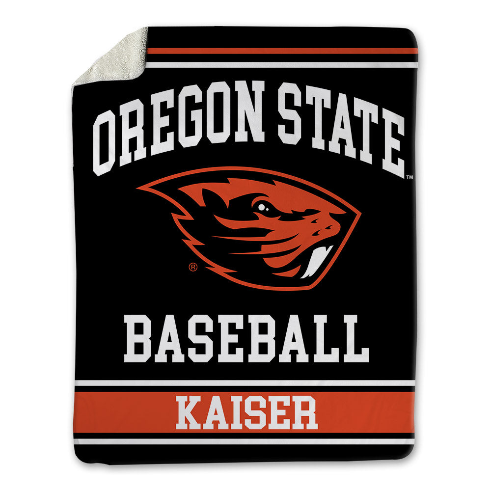 Oregon State - NCAA Baseball : Trevor Kaiser - Blanket-0