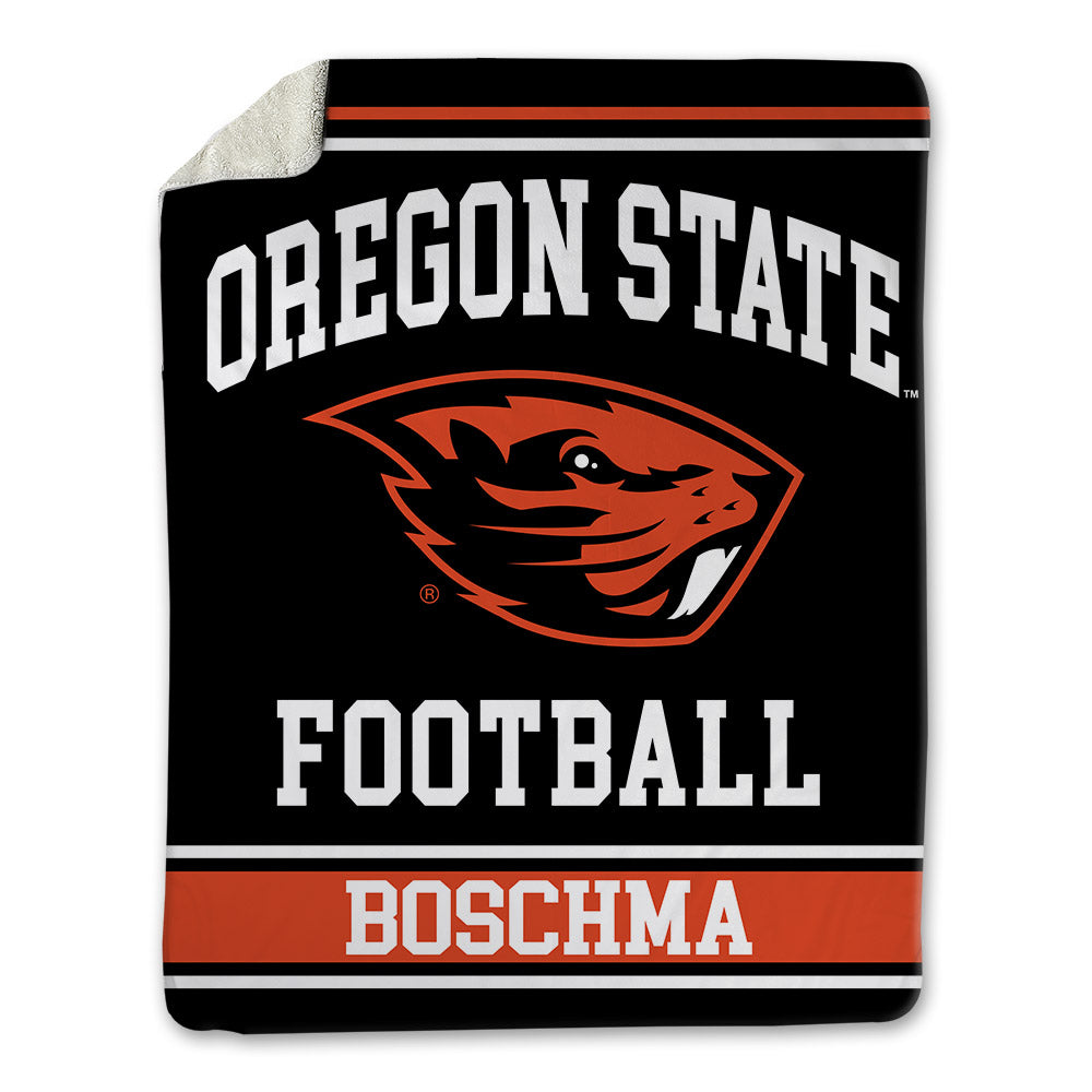 Oregon State - NCAA Football : Karson Boschma - Blanket-0