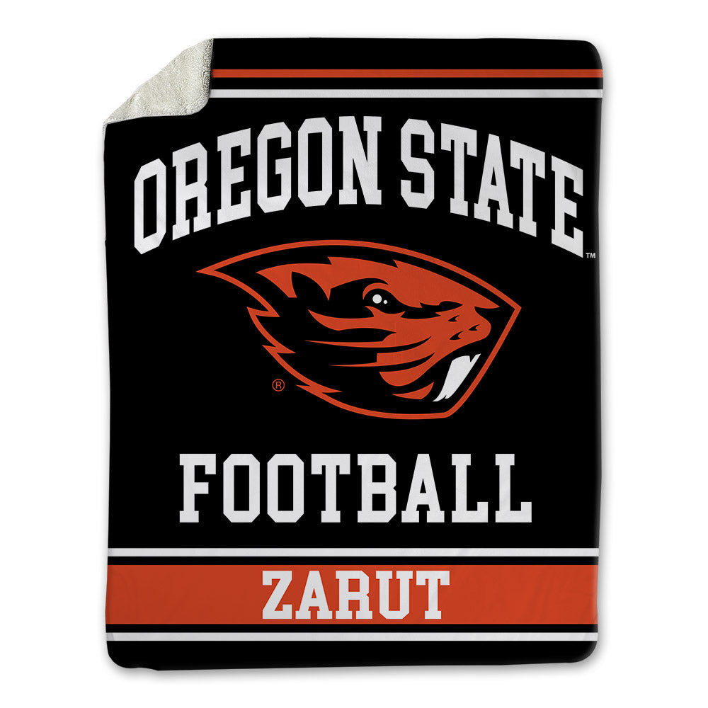 Oregon State - NCAA Football : Jonathan Zarut - Blanket-0