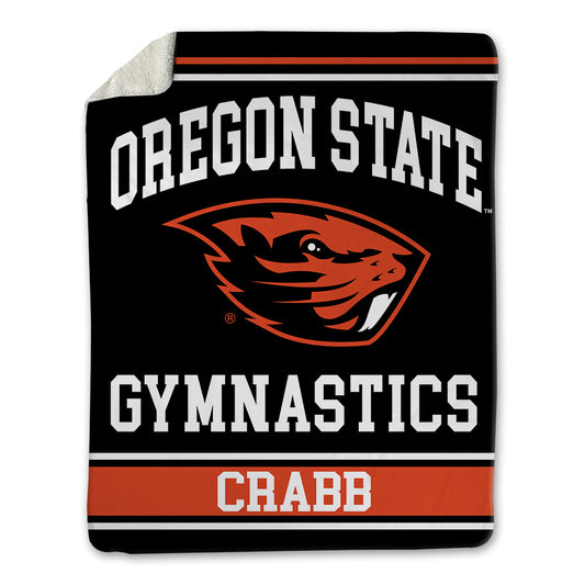 Oregon State - NCAA Women's Gymnastics : Kyanna Crabb - Blanket-0