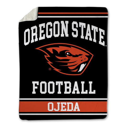Oregon State - NCAA Football : Caleb Ojeda - Blanket-0