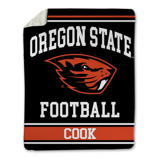 Oregon State - NCAA Football : Landon Cook - Blanket-0