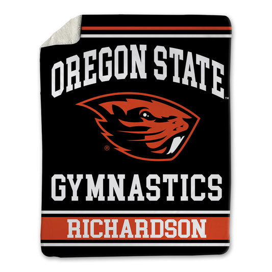 Oregon State - NCAA Women's Gymnastics : Camryn Richardson - Blanket-0