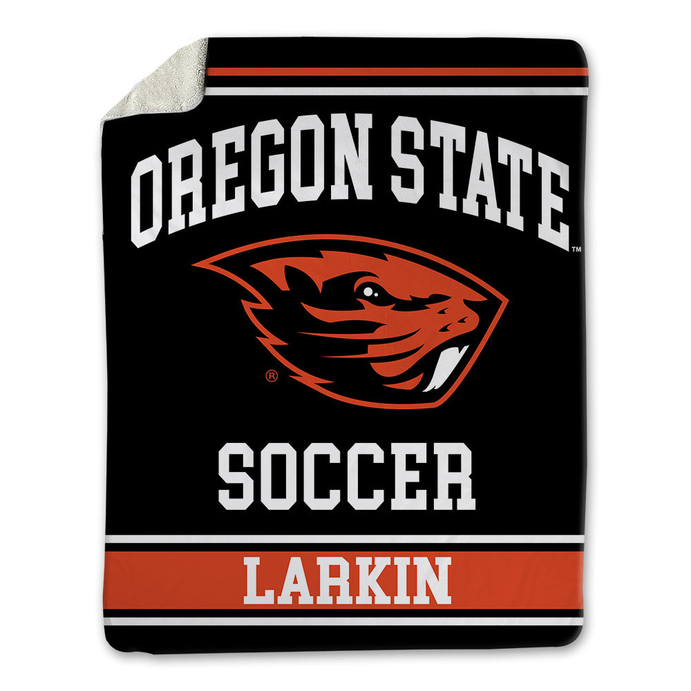 Oregon State - NCAA Women's Soccer : Ally Larkin - Blanket-0