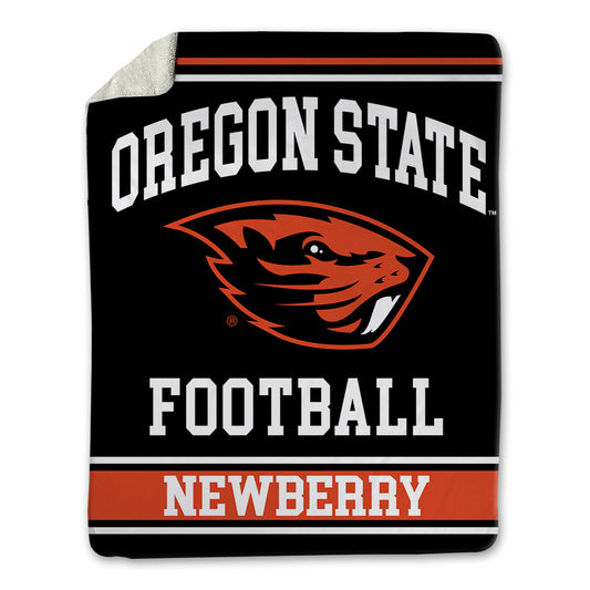 Oregon State - NCAA Football : AJ Newberry - Blanket-0