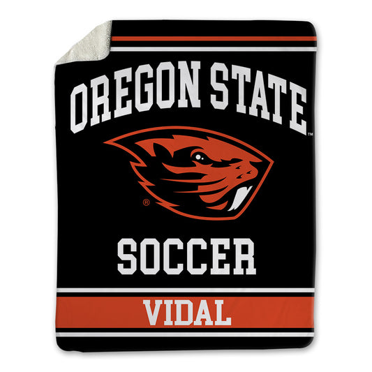 Oregon State - NCAA Men's Soccer : Oriol Vidal - Blanket-0
