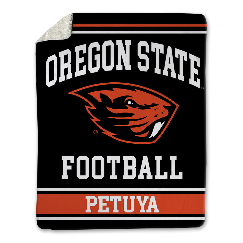 Oregon State - NCAA Football : Frankie Petuya - Blanket-0