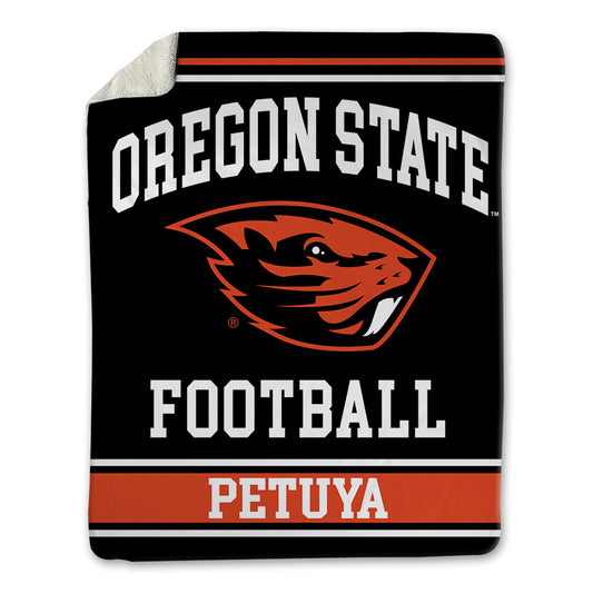 Oregon State - NCAA Football : Frankie Petuya - Blanket-0
