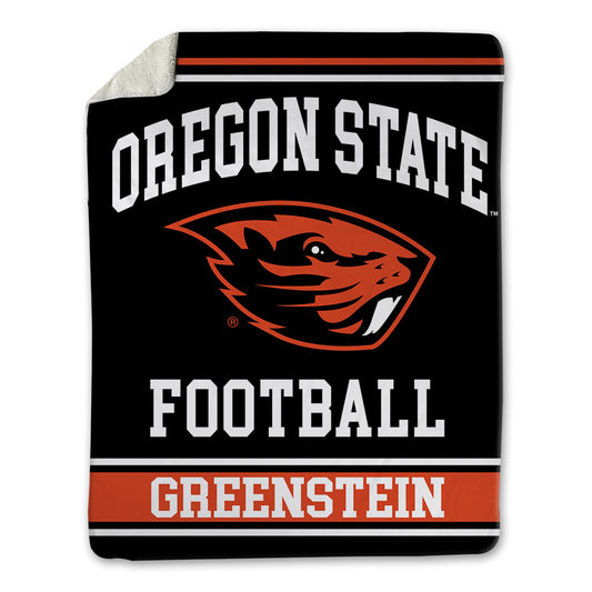 Oregon State - NCAA Football : Max Greenstein - Blanket-0
