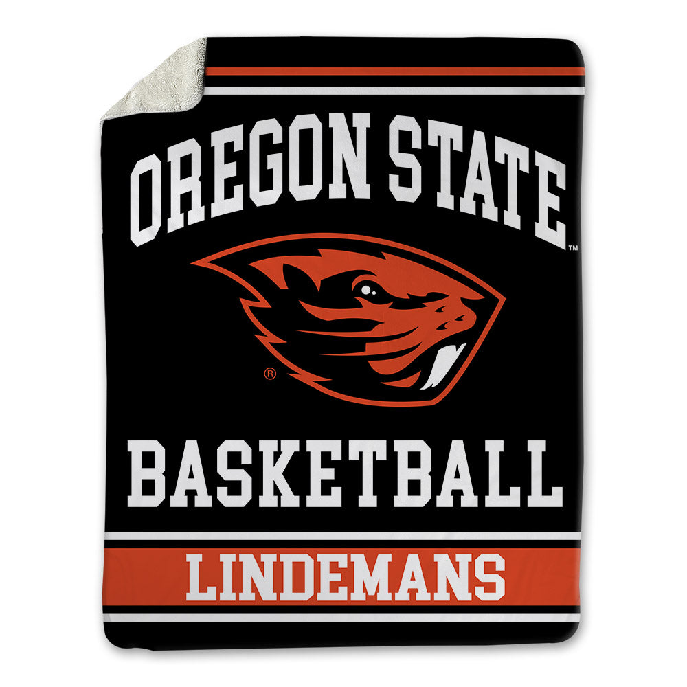 Oregon State - NCAA Women's Basketball : Keira Lindemans - Blanket-0