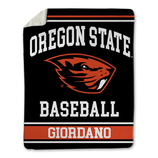 Oregon State - NCAA Baseball : Jack Giordano - Blanket-0