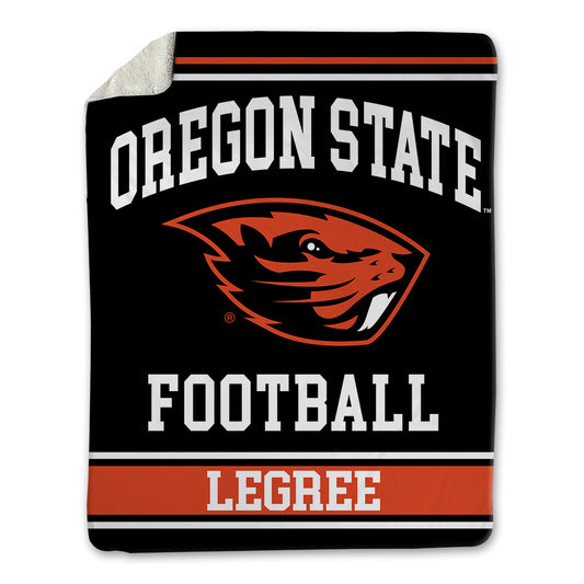 Oregon State - NCAA Football : Jesse Legree - Blanket-0
