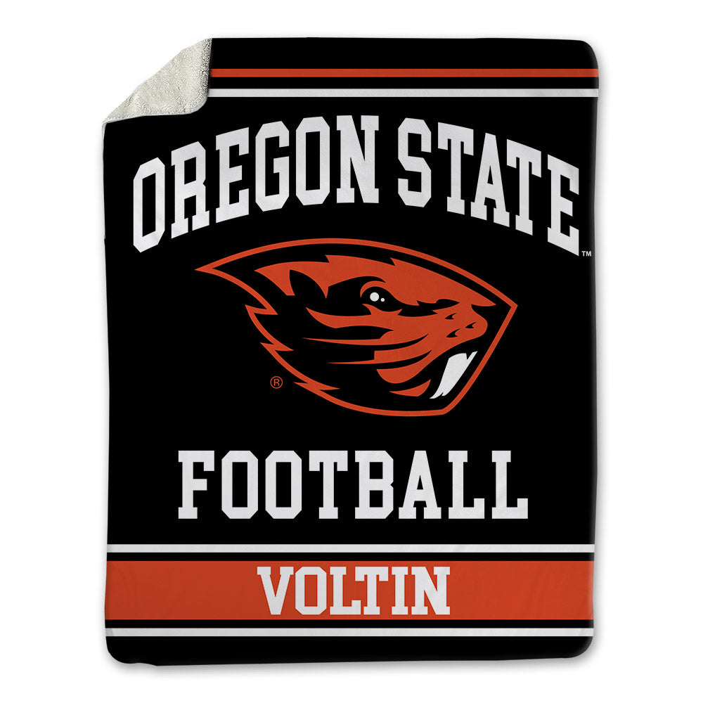 Oregon State - NCAA Football : Tyler Voltin - Blanket-0