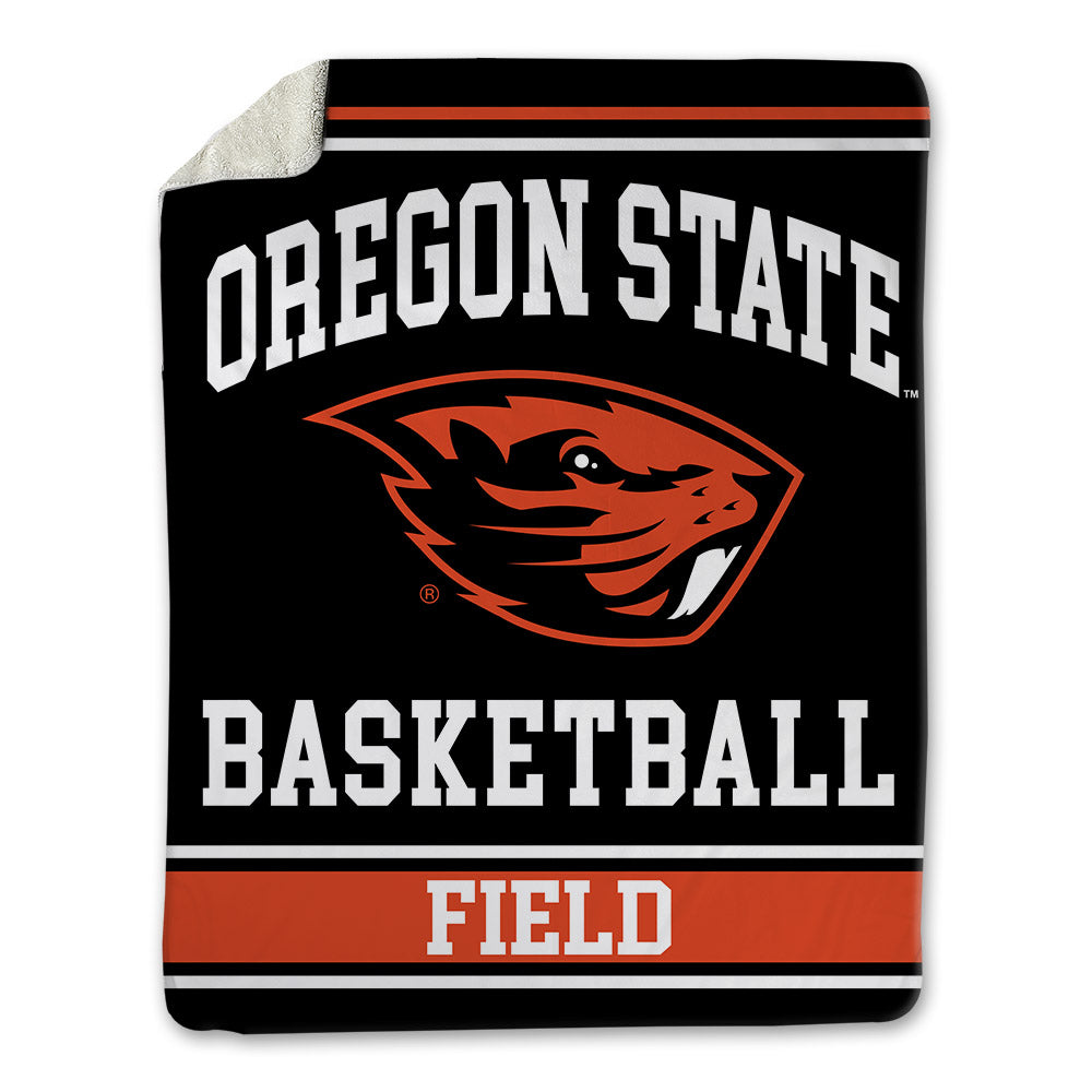 Oregon State - NCAA Women's Basketball : Katelyn Field - Blanket-0