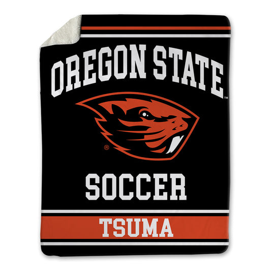 Oregon State - NCAA Women's Soccer : London Tsuma - Blanket-0