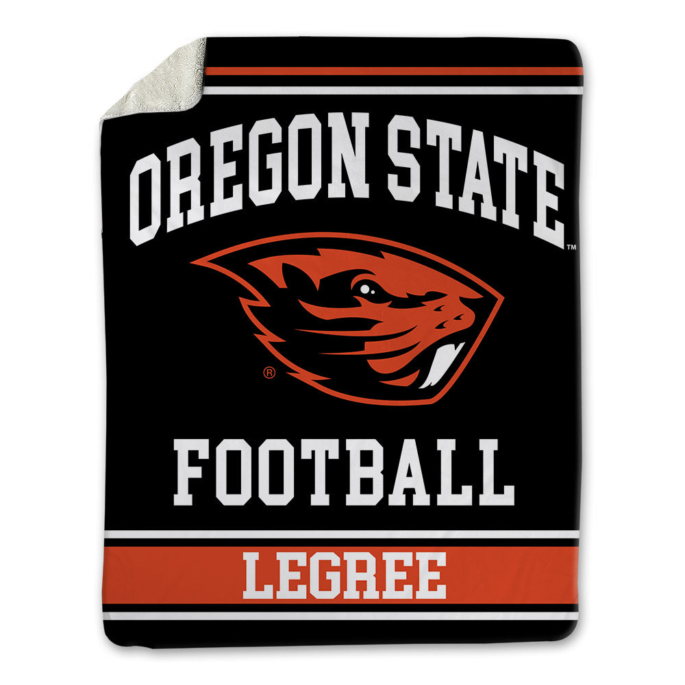 Oregon State - NCAA Football : Jesse Legree - Blanket-0