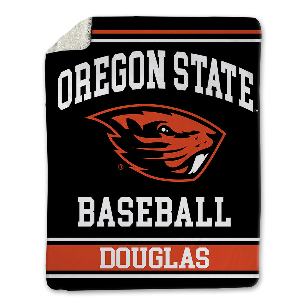 Oregon State - NCAA Baseball : Tanner Douglas - Blanket-0