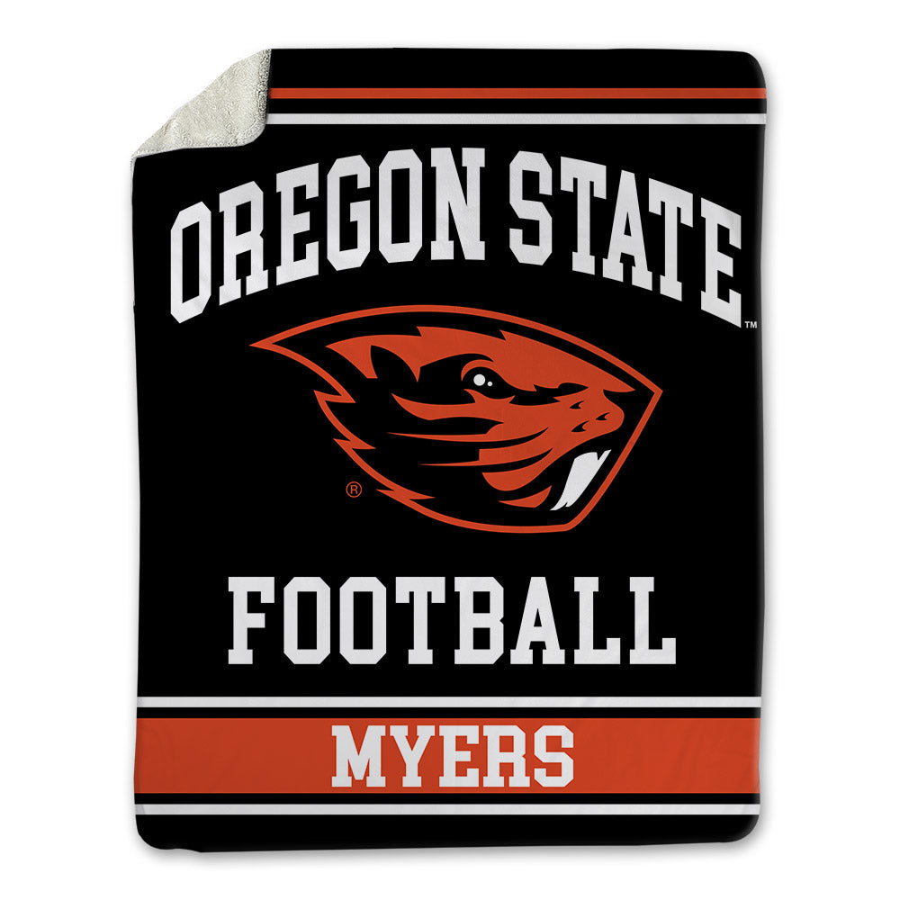 Oregon State - NCAA Football : Jesse Myers - Blanket-0