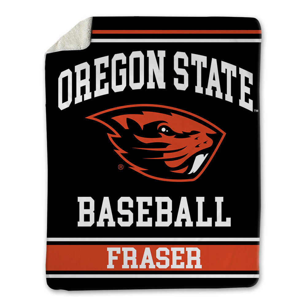 Oregon State - NCAA Baseball : Max Fraser - Blanket-0