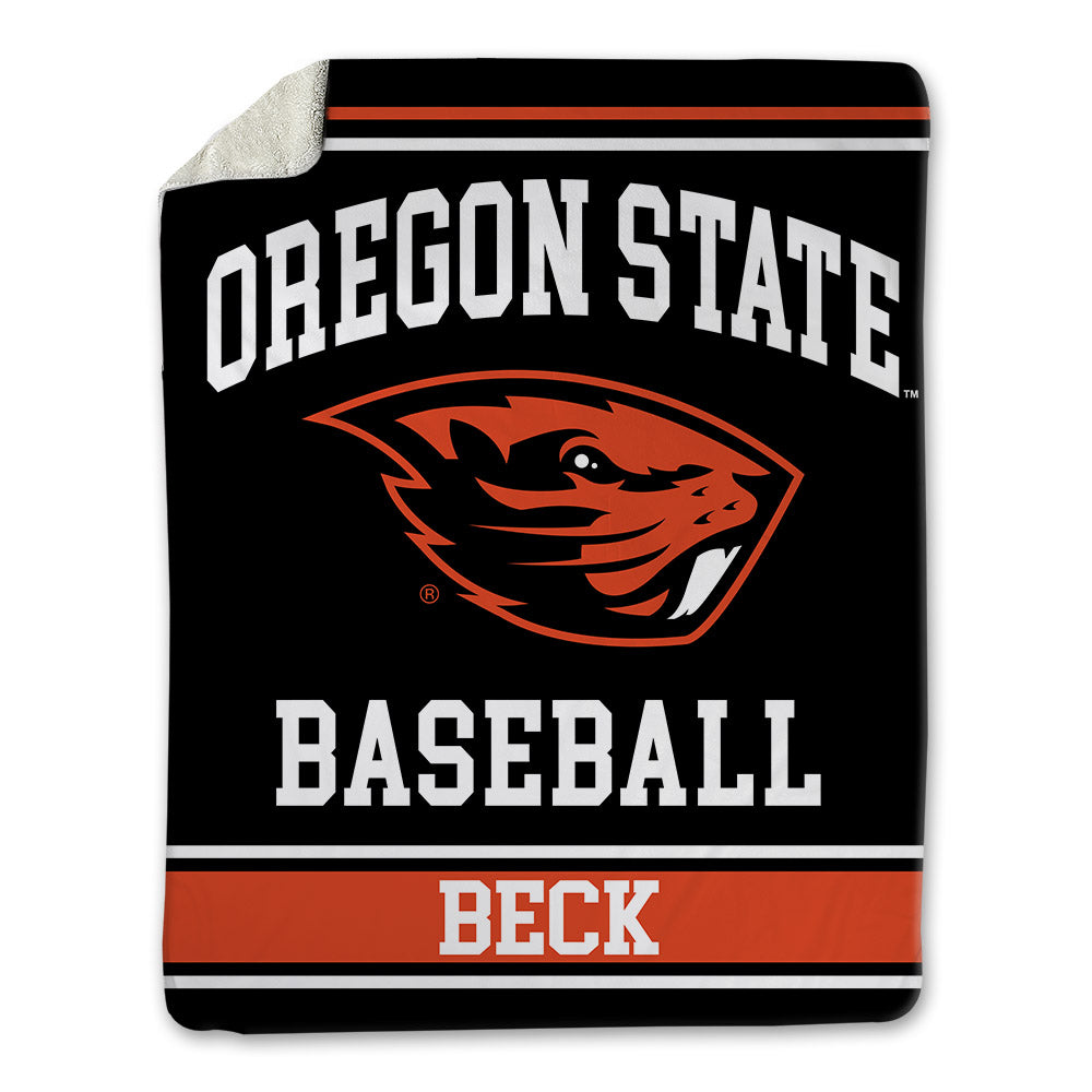Oregon State - NCAA Baseball : Kameron Beck - Blanket-0