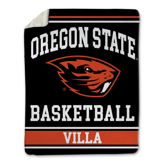 Oregon State - NCAA Women's Basketball : Jenna Villa - Blanket-0
