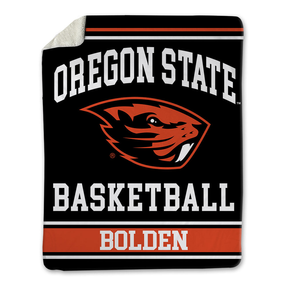 Oregon State - NCAA Women's Basketball : Tiara Bolden - Blanket-0