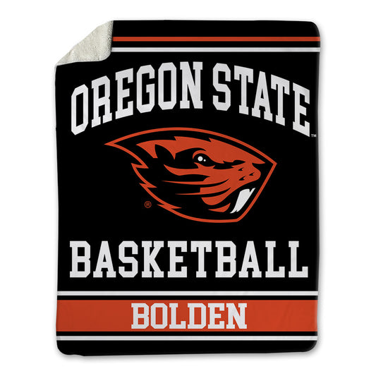 Oregon State - NCAA Women's Basketball : Tiara Bolden - Blanket-0