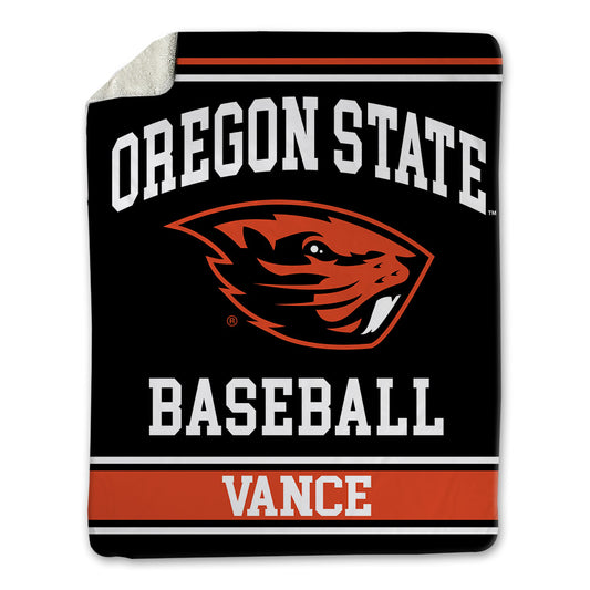 Oregon State - NCAA Baseball : Cooper Vance - Blanket-0