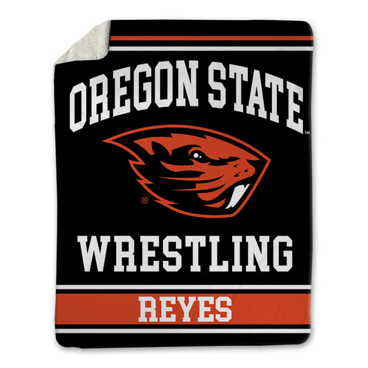 Oregon State - NCAA Wrestling : Adrien Reyes - Blanket-0