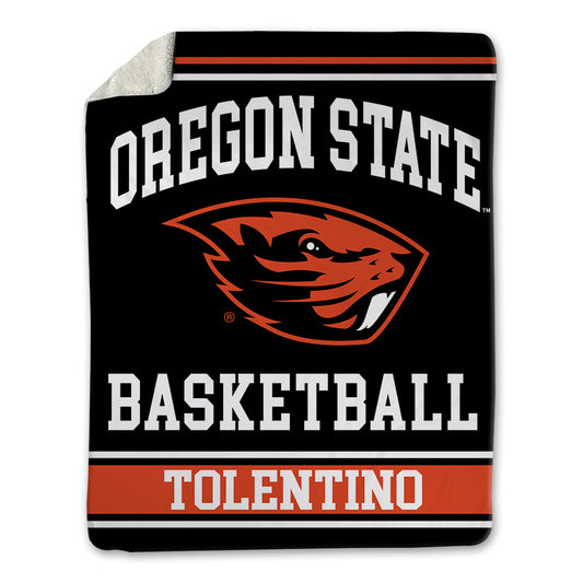 Oregon State - NCAA Women's Basketball : Noah Tolentino - Blanket-0