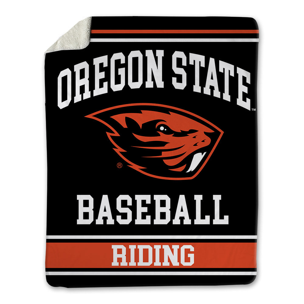 Oregon State - NCAA Baseball : Grayson Riding - Blanket-0