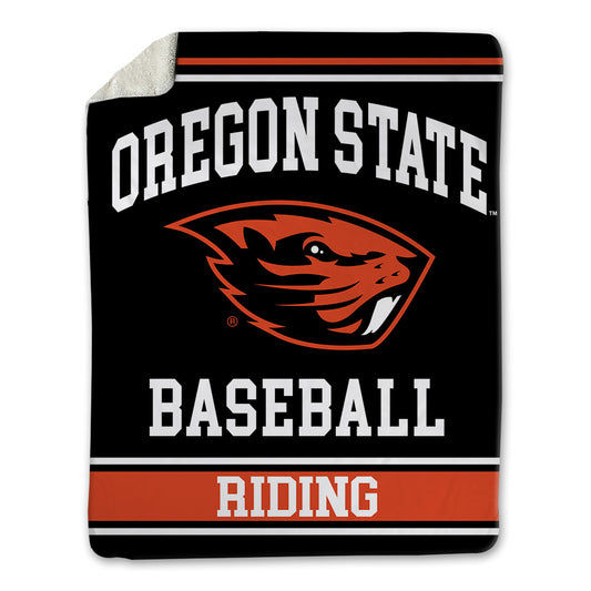 Oregon State - NCAA Baseball : Grayson Riding - Blanket-0