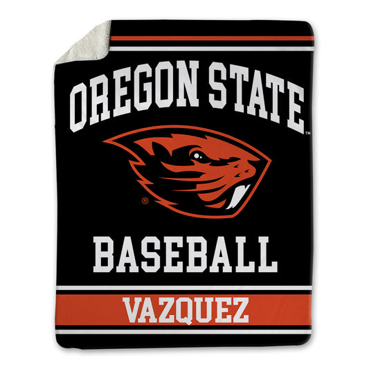 Oregon State - NCAA Baseball : Paul Vazquez - Blanket-0