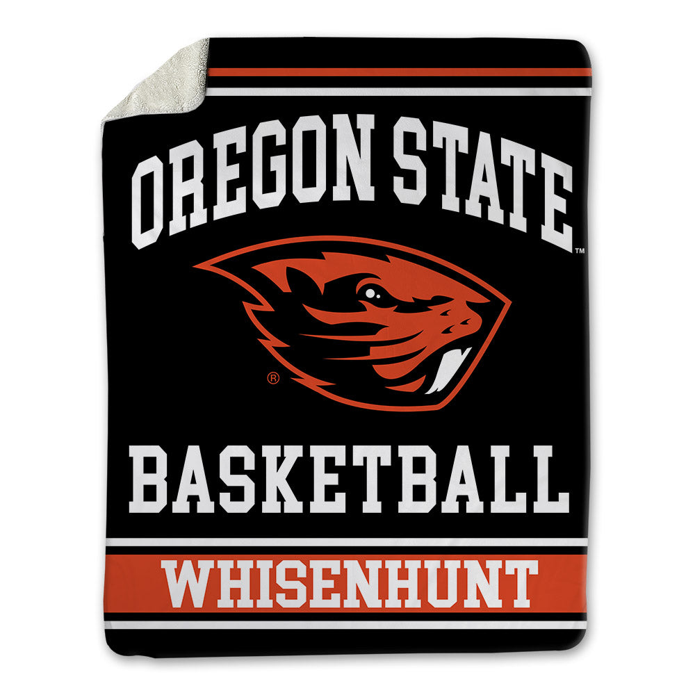 Oregon State - NCAA Women's Basketball : Gabe Whisenhunt - Blanket-0