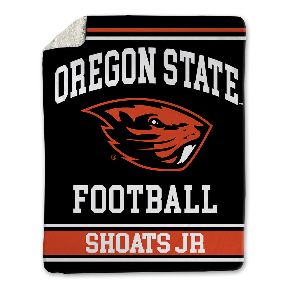 Oregon State - NCAA Football : Teko Shoats Jr - Blanket-0
