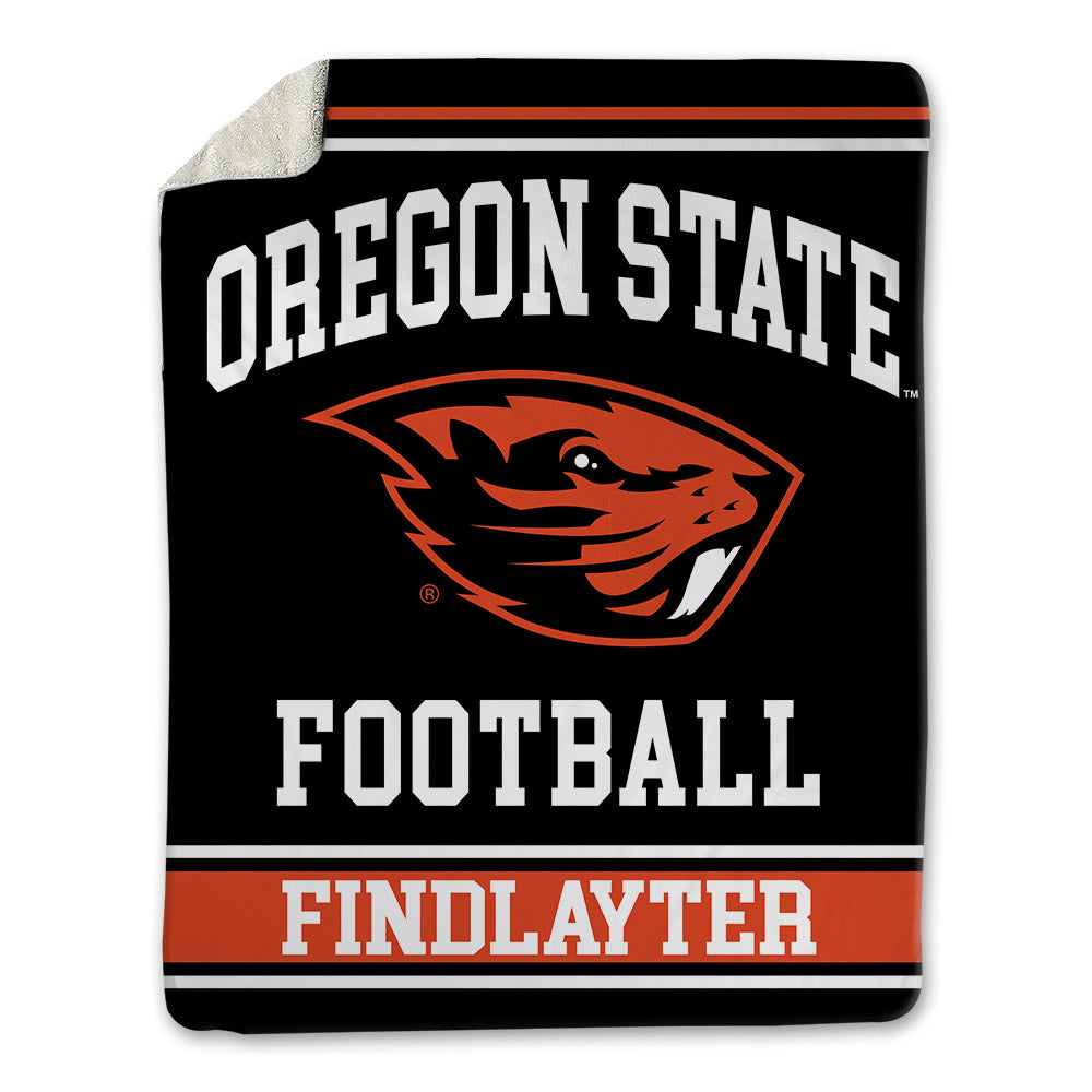 Oregon State - NCAA Football : Ishmael Findlayter - Blanket-0