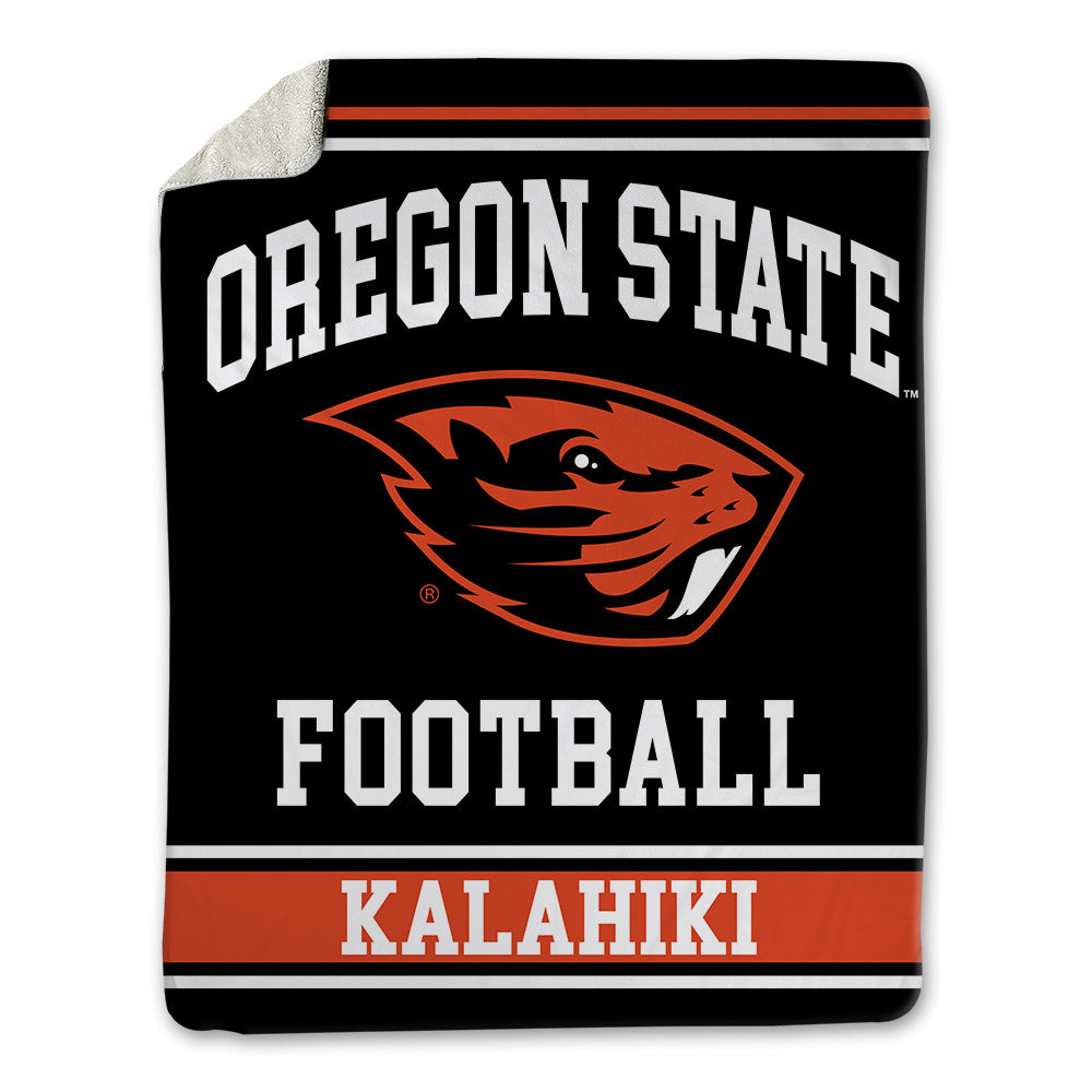 Oregon State - NCAA Football : Kahanu Kalahiki - Blanket-0