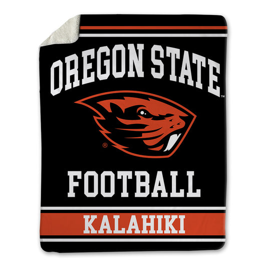Oregon State - NCAA Football : Kahanu Kalahiki - Blanket-0