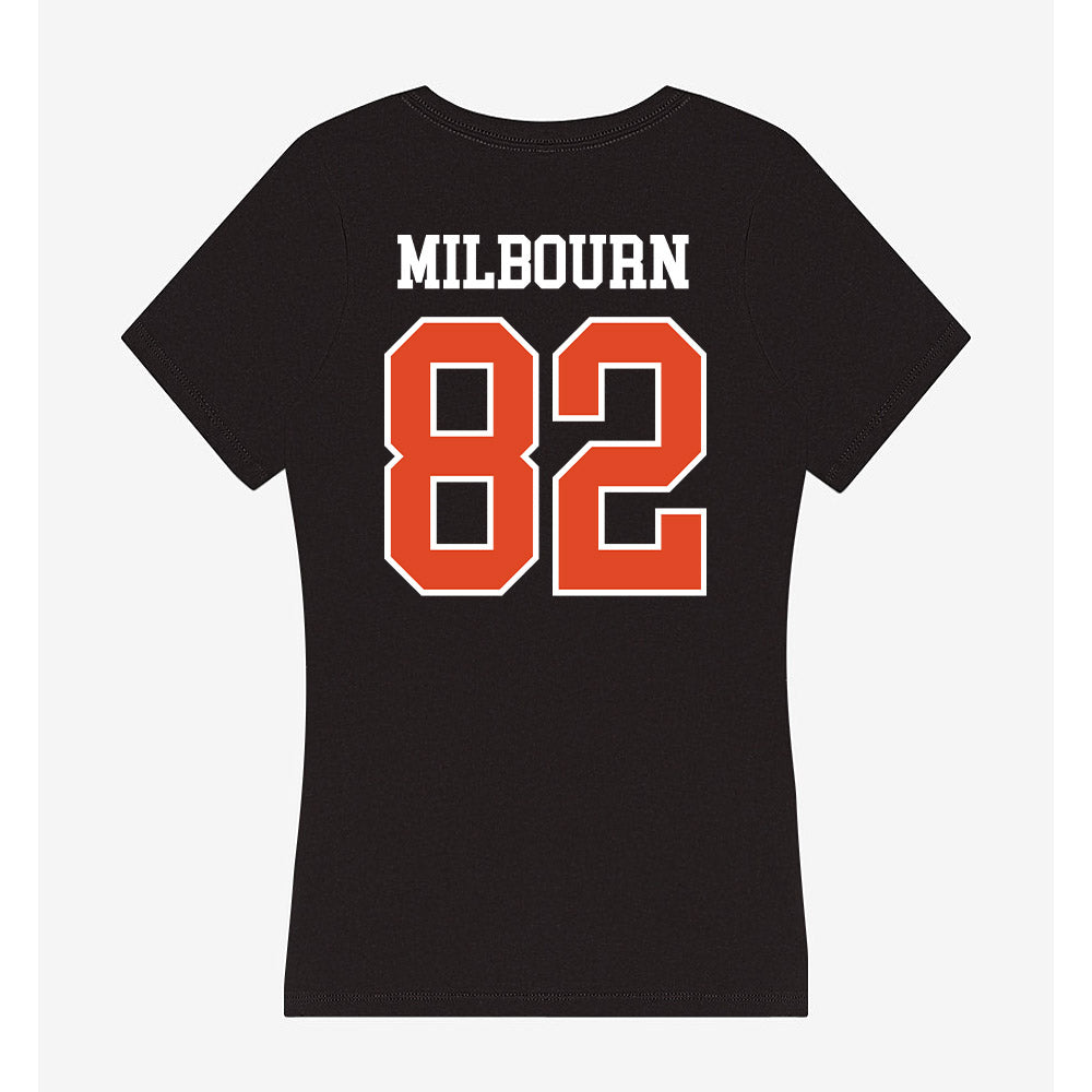 Oregon State - NCAA Football : Gabriel Milbourn - Women's V-Neck T-Shirt-1