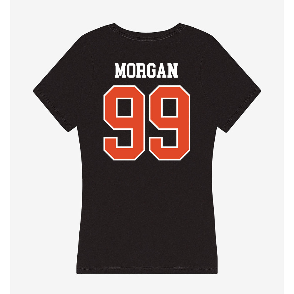 Oregon State - NCAA Women's Soccer : Alexi Morgan - Women's V-Neck T-Shirt-1