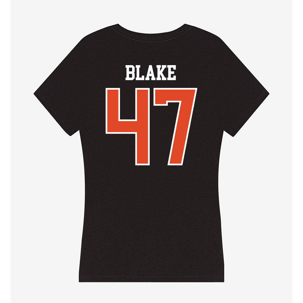 Oregon State - NCAA Football : Tyree Blake - Women's V-Neck T-Shirt-1