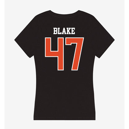 Oregon State - NCAA Football : Tyree Blake - Women's V-Neck T-Shirt-1