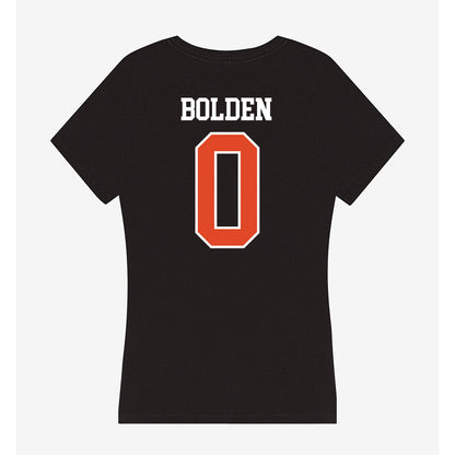 Oregon State - NCAA Women's Basketball : Tiara Bolden - Women's V-Neck T-Shirt-1