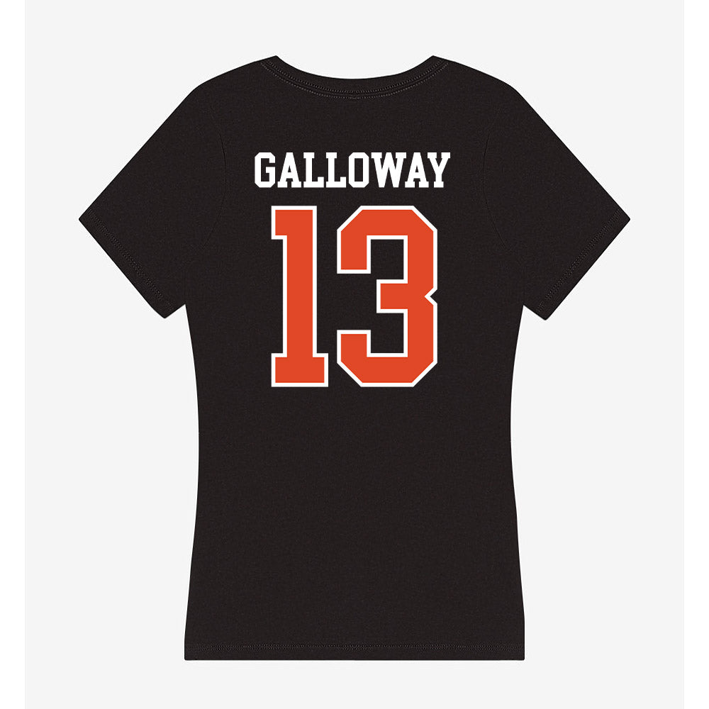 Oregon State - NCAA Baseball : Jacob Galloway - Women's V-Neck T-Shirt-1
