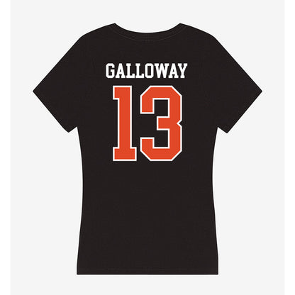 Oregon State - NCAA Baseball : Jacob Galloway - Women's V-Neck T-Shirt-1