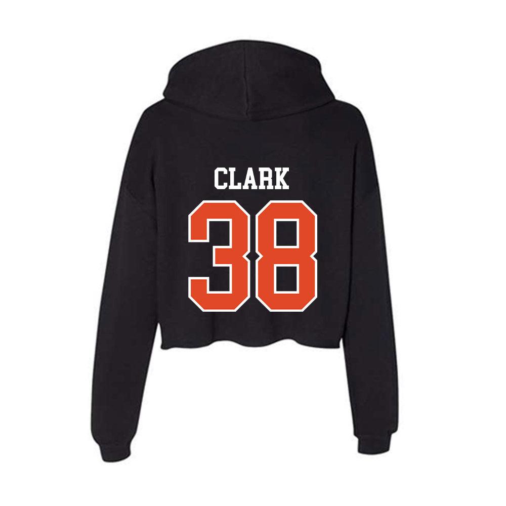 Oregon State - NCAA Football : Milan Clark - Women's Crop Fleece Hoodie-1