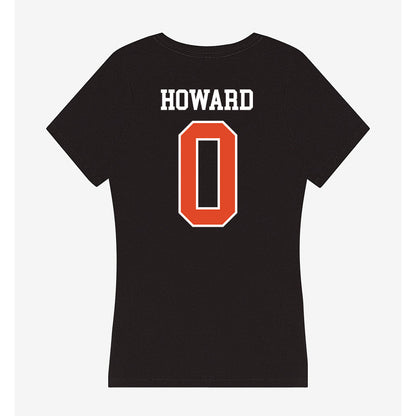 Oregon State - NCAA Football : Harlem Howard - Women's V-Neck T-Shirt-1