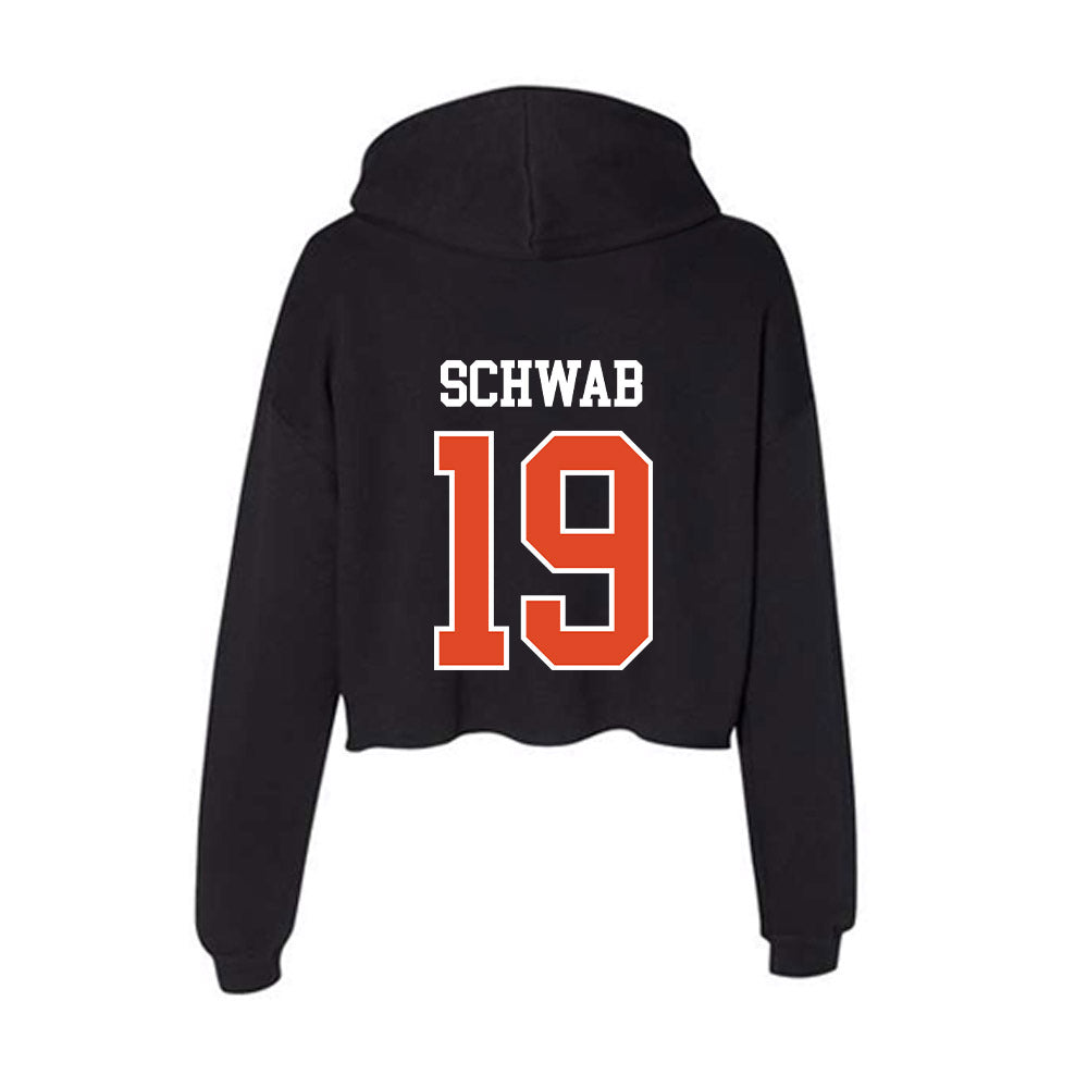 Oregon State - NCAA Women's Soccer : Adele Schwab - Women's Crop Fleece Hoodie-1