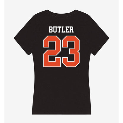 Oregon State - NCAA Softball : Jaeya Butler - Women's V-Neck T-Shirt-1